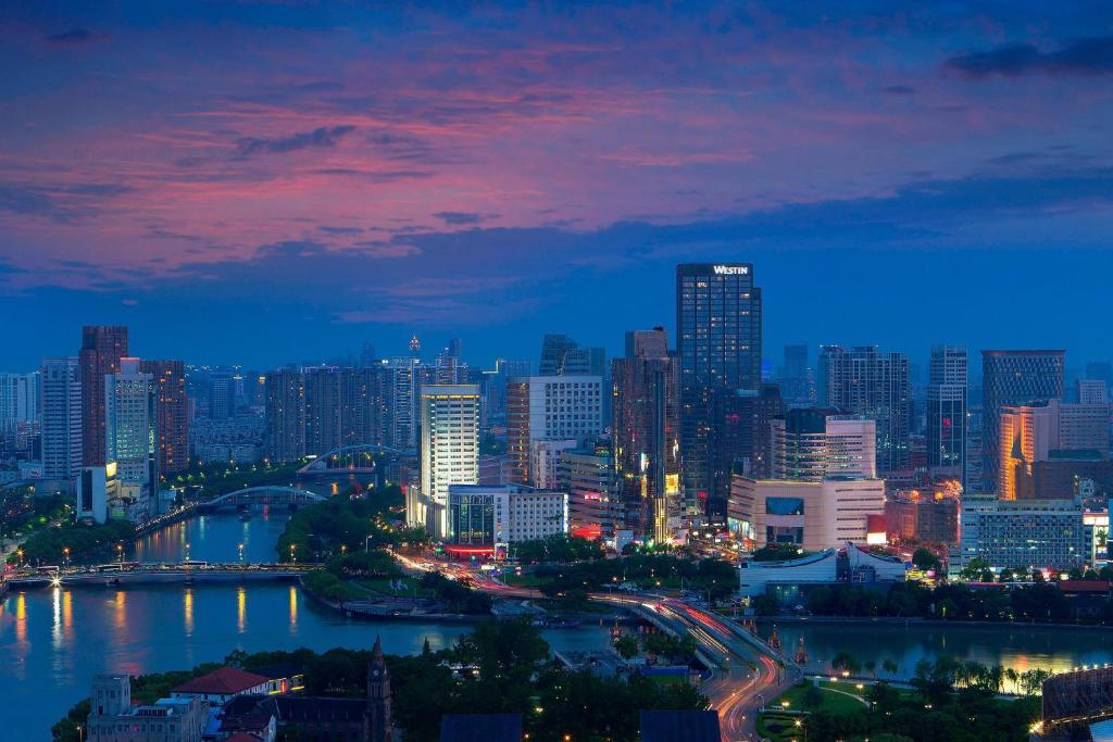 The Westin Ningbo Hotell Exteriör bild